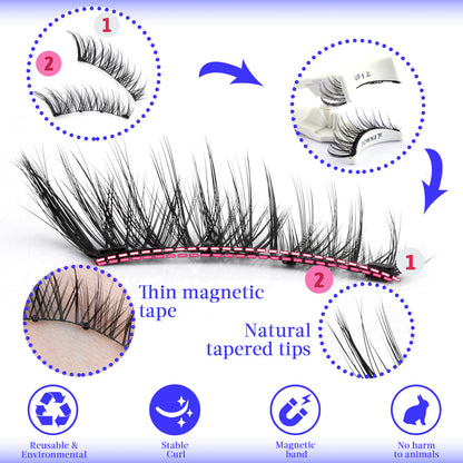 Reusable Waterproof False Eyelashes