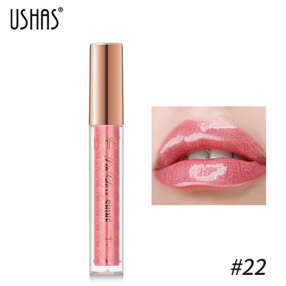 USHAS Cross-Border Hot Selling Shimmer Lip Gloss