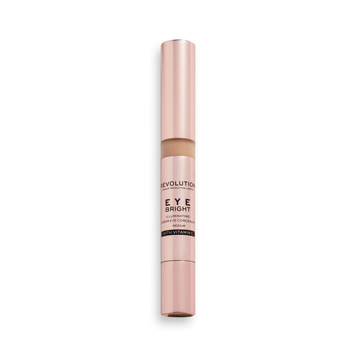 Makeup Revolution Eye Bright Concealer Buildable Coverage Dewy Finish Medium 3ml