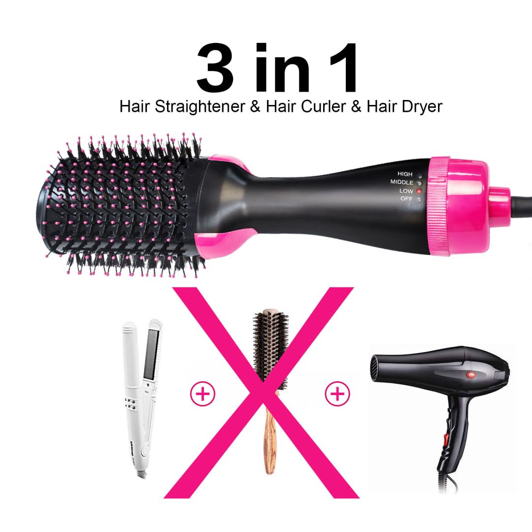Ladies Electric Heating Curling Iron and Hair Dryer