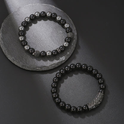 Lion Head Bracelet Set
