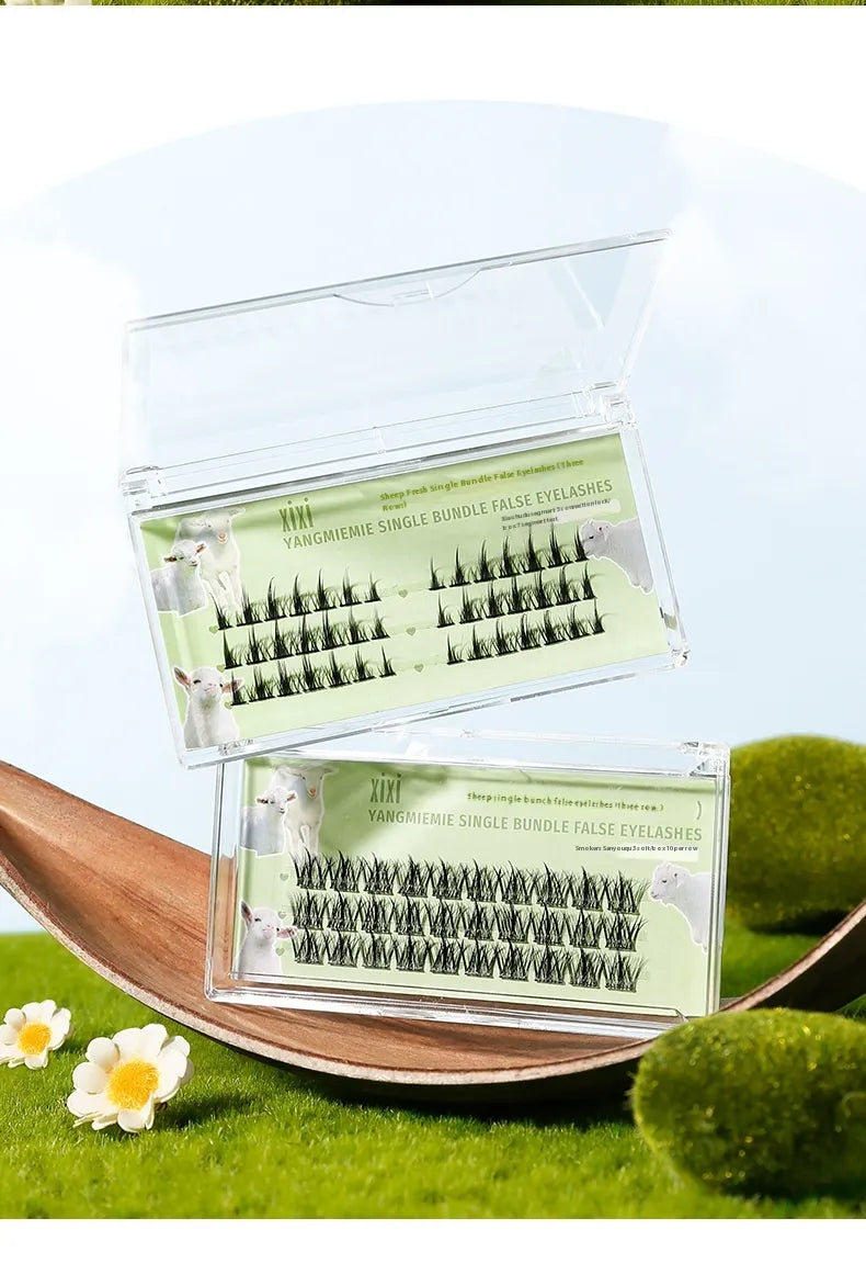 False Cluster Eyelashes