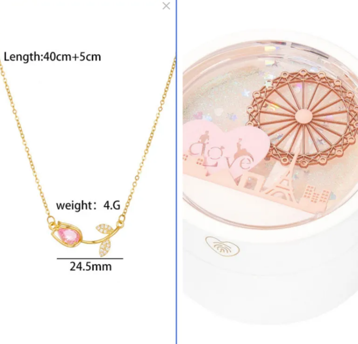 Ferris Wheel LED Jewelry Box