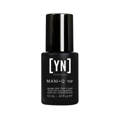 Young Nails Mani-Q Gel Polish Color Gel Nail Polish For Natural Or Artificial Nails Cure With LED Or UV Light Soak Off Gel Polish 0.34 fl oz.