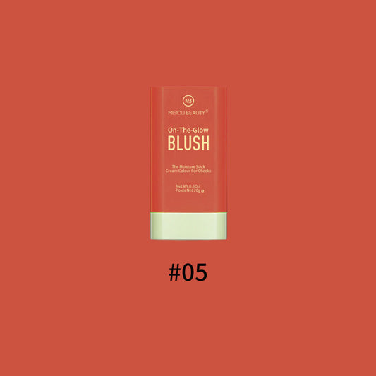 Cross-Border Makeup Natural Matte Blush Stick (6 Colors)