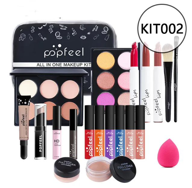 Beginner's Complete Makeup Set – Concealer, Eyeliner & Brow Pencil