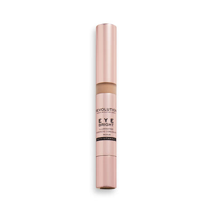 Makeup Revolution Eye Bright Concealer Buildable Coverage Dewy Finish Medium 3ml