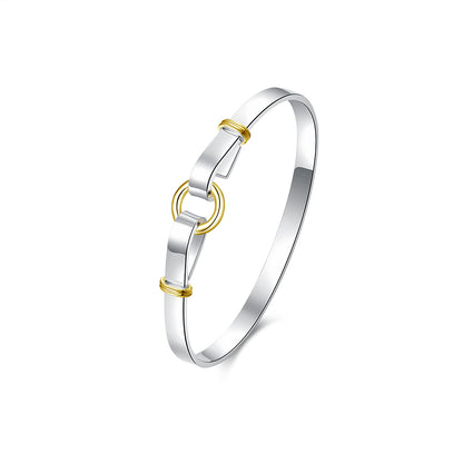 925 Silver Plated Colorful Women's Bracelet Jewelry