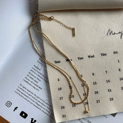 925 Silver Necklace - Minimalist Chic Style