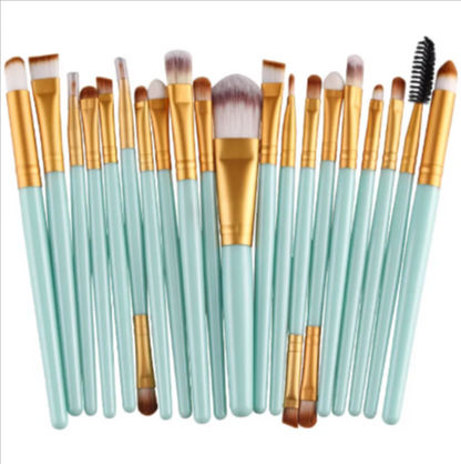 Makeup Brush Set – Loose Powder, Blush & Eyeshadow Brushes