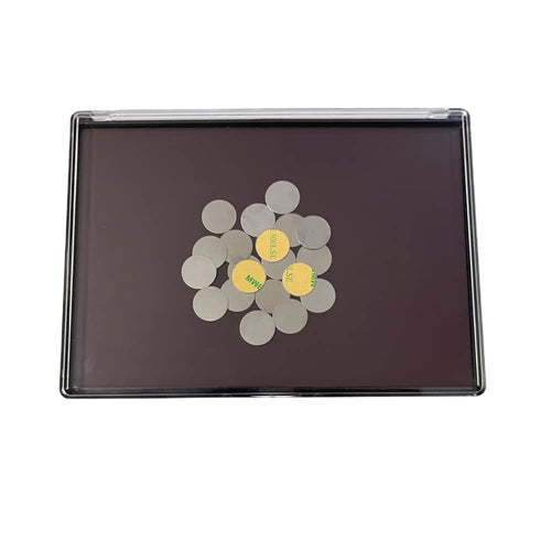 UDTIP XL Large Empty Magnetic Makeup Eyeshadow Palette with Clear Cover and 20pcs Adhesive Stickers for DIY Your Own Eyeshadow Blush Palette 9.25 x6.57