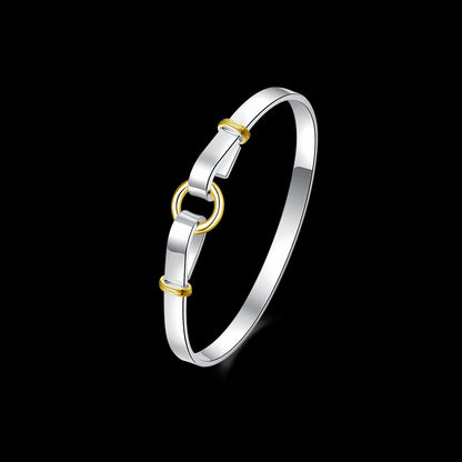 925 Silver Plated Colorful Women's Bracelet Jewelry