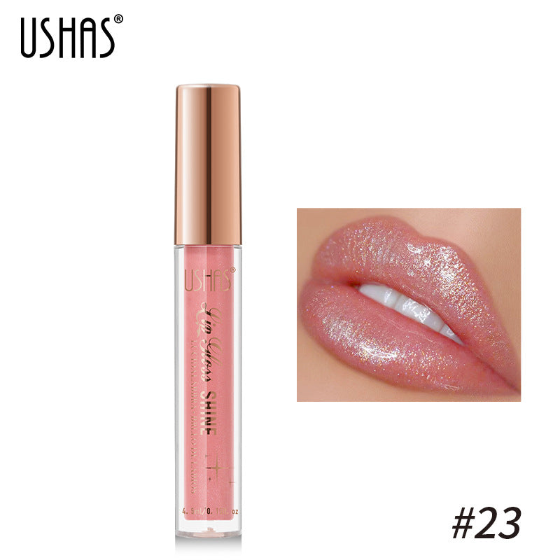 USHAS Cross-Border Hot Selling Shimmer Lip Gloss