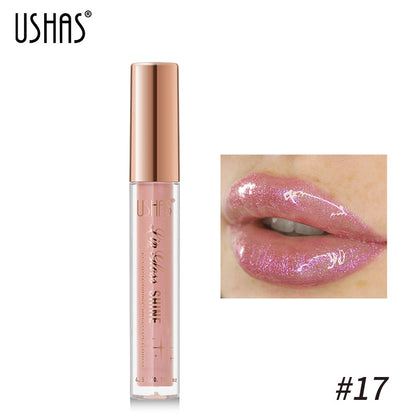 USHAS Cross-Border Hot Selling Shimmer Lip Gloss