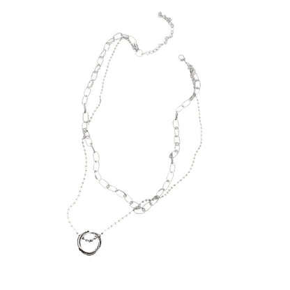 Vintage Multi-Layer Short Necklace, Fashionable Choker