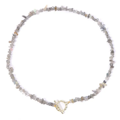 Natural Stone Bead Necklace