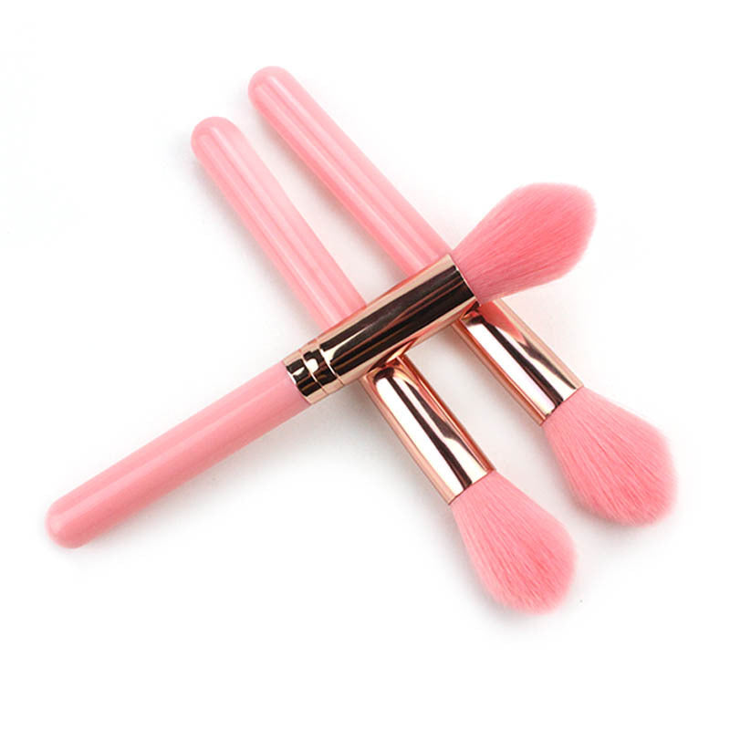 High-Quality Pink Flame Blush Makeup Brush Gift