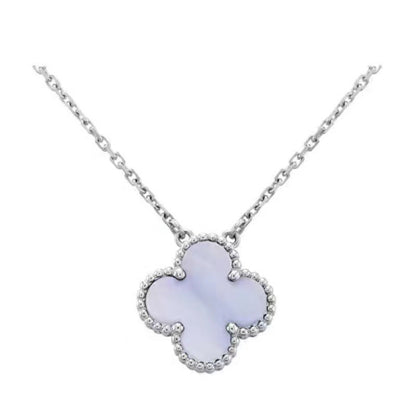 High-End Four Leaf Clover Bracelet in Titanium Steel
