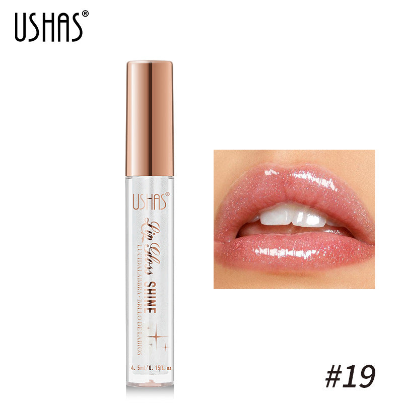 USHAS Cross-Border Hot Selling Shimmer Lip Gloss