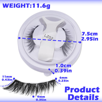 Reusable Waterproof Magnetic False Eyelashes