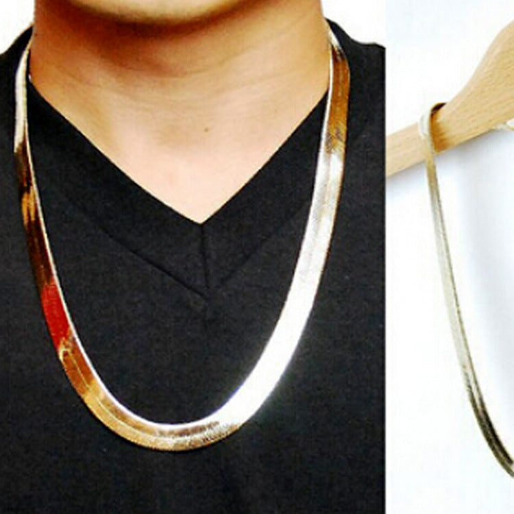 2020 Punk Style Men's Necklace with Copper Chain