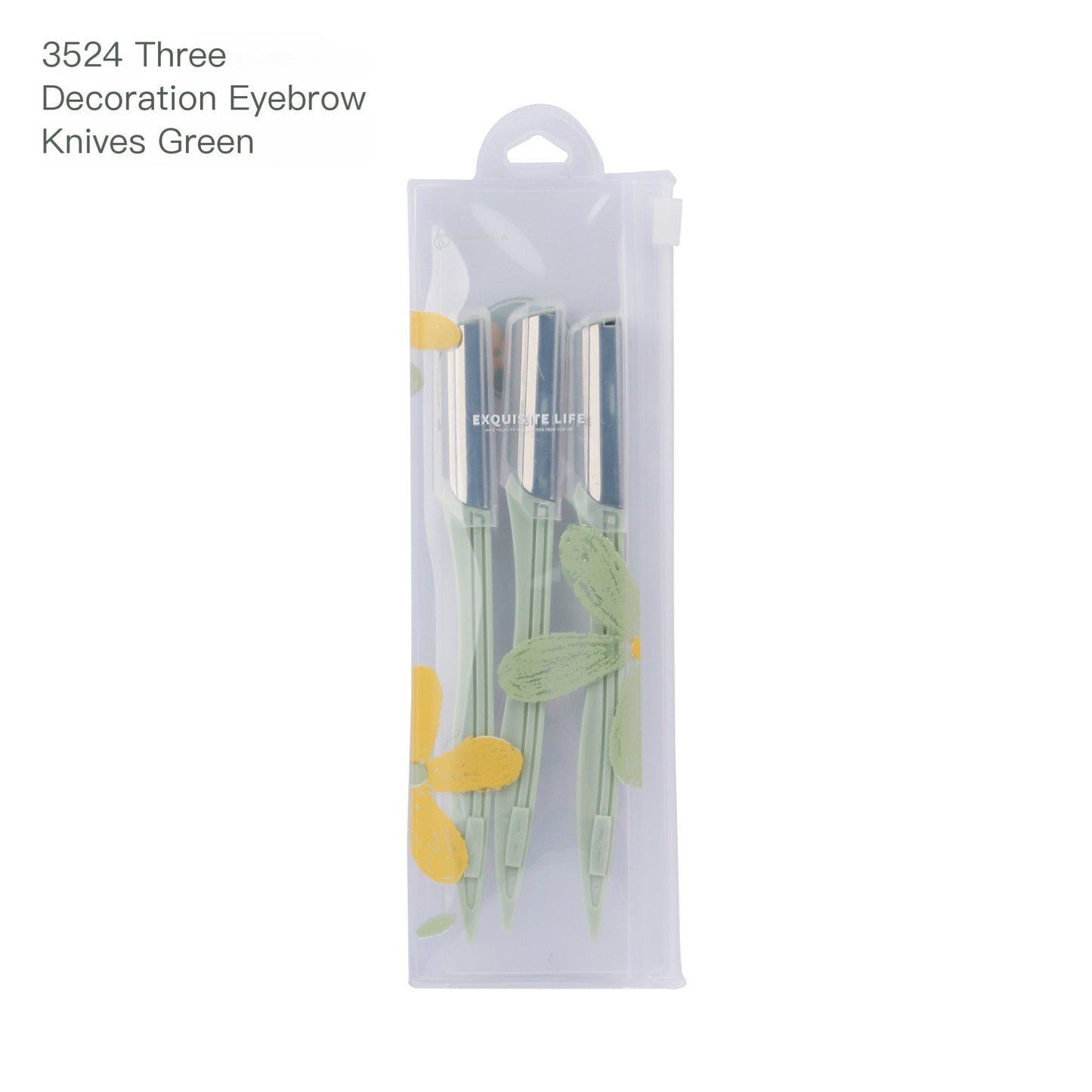 Eyebrow Razor Beauty Tool Set for Beginners (3 Pack)
