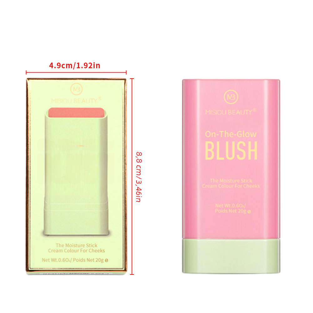 Cross-Border Makeup Natural Matte Blush Stick (6 Colors)