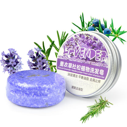 Lavender Handmade Shampoo Soap Bar for Moisture Control