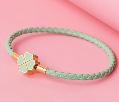 Four-Leaf Clover Lucky Bracelet