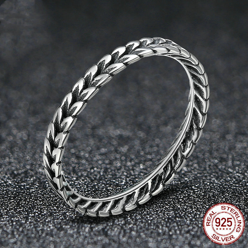 S925 Silver Ring for Women - Korean Style Design