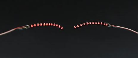 LED Light False Eyelashes