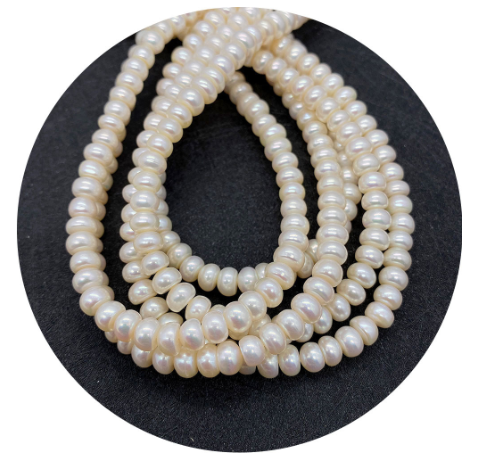 Natural Freshwater Pearl Loose Bead Necklace Accessories